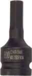 Impact socket inner hexagon 1/2" 4 mm