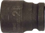 Impact socket 1/2" 22 mm