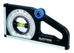 Protractor with a plumb bob