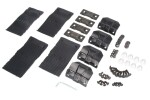 Adaptor stopy bagażnika SNOVIT 310087 (tradycyjny, 4 szt.) AUDI A3; KIA CERATO; SEAT IBIZA III; TOYOTA PRIUS; VW GOLF PLUS, JETTA III, PASSAT, POLO 1.2-3.6 10.01-