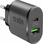 charger usb-c pd 25w + usb-afc 18w sbs