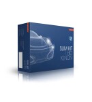 set Xenon HID, type Car bulb: H7, color light: white, max: 4300K, voltage: 12V, type SLIM, reflektorile illma objektiivita, without E-MARK - teeväliseks for use