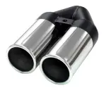 Exhaust blowpipe Twin Rondo MM, stainless