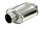oval silencer Grandotight 89, stainless