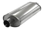 oval silencer big 63, stainless