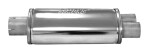 oval silencer Split 63, stainless