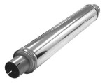 round silencer Tubex 63, stainless