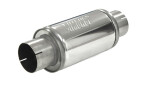 oval silencer Grandonett 89, stainless