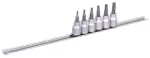 set socket bits 3/8, PROFIL TX 15-40 / 6 pc, with holder