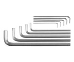 YATO YT-0519 Wrench HEX 10pc  3-17MM long CRV set