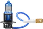 12v h3 BULB 55w pk22s platinum +130% m-tech