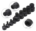 low löögitugevusega Sockets – xzn 1/4″ – 3/8″ on rail