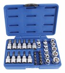 Torx-wrenches 3/8″ - 34-pc set