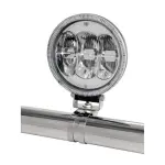 additional lights fastening Ø60mm for pipe, stainless