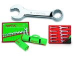 TOPTUL Ring Open End Wrench Wrench, dynamic, short 9mm