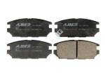 ABE Brake Pad Set,  disc brake C25007ABE