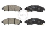 A.B.S. Brake Pad Set,  disc brake 35360