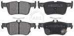 A.B.S. Brake Pad Set,  disc brake 35445