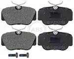 A.B.S. Brake Pad Set,  disc brake 36660
