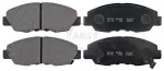 A.B.S. Brake Pad Set,  disc brake 36722