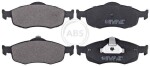 A.B.S. Brake Pad Set,  disc brake 36809