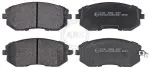 A.B.S. Brake Pad Set,  disc brake 37446