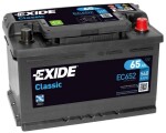 battery Exide Classic 65Ah 540A 278x175x175 -+ EC652