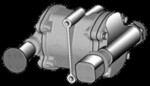 KNORR AE 4311/K015849N00 / multi-directional valve (parking - loosening)