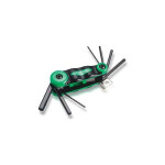 toptul 7in1 folding hex wrench set