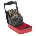 SEALEY cobalt drill bits set, 19 pc.