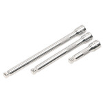 SEALEY set 3 extensions 3/8"