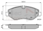 ALLIED NIPPON Brake Pad Set,  disc brake ADB01616