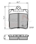 ALLIED NIPPON Brake Pad Set,  disc brake ADB0454