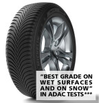 passenger/SUV  Tyre Without studs MICHELIN Pilot Alpin 5 SUV 225/55R19 XL 103V