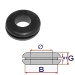 ROMIX C60490 / rubber grommet 5pcs 