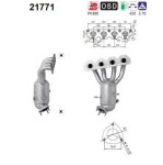 AS Catalytic Converter 21771