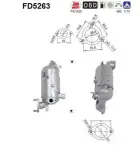 AS Soot/Particulate Filter, exhaust system FD5263