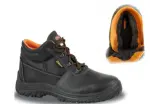 Work shoes warm Work shoes, upper pc leather, from polyurethane sole, dimensions 41 length gap 27,3cm