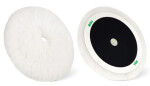 Sheep wool disc  polishing velcro fastener 180mm /BOLL/