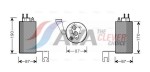 AVA QUALITY COOLING CRD084 / dryer, air conditioning fits: chrysler pt cruiser 1.6-2.4 06.00-12.10