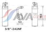 AVA QUALITY COOLING DND285 / dryer, air conditioning suitable for: nissan qashqai +2, qashqai i 1.6/2.0 02.07-07.14