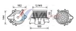 AVA QUALITY COOLING FT8438 / air blower fits: fiat doblo, doblo/minivan, punto, punto/hatchback 1.2-1.9d 09.99-