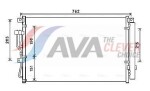 AVA QUALITY COOLING HY5345D / a/c condenser (with dryer) fits: hyundai ix55 3.0d 09.08-12.12