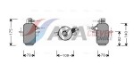 AVA QUALITY COOLING MSD081 / dryer, air conditioning fits: mercedes 123 (c123), 123 (w123), 123 t-model (s123) 2.0-3.0d 01.76-12.85