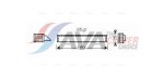 AVA QUALITY COOLING VND331 / dryer, air conditioning suitable for: seat alhambra, vw sharan 1.4-2.0d 05.10-12.22