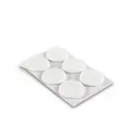 MÖÖBLIVILT white Ø28MM 6 pc/PK