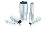TOPTUL socket long 1/4" 10mm, number of points: 6