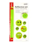 Reflektoorsete käepaela and stickers set 8 pc