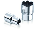 socket 6-Point 1/4", dimensions inch: 5/16”, type head: short, length. 25mm