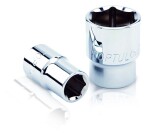 socket 6-Point 1/2", dimensions inch: 1 1/16”, type head: short, length. 44mm